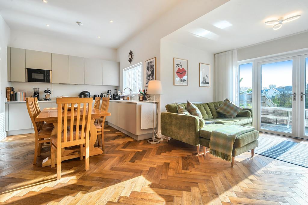 Dining kitchen and sitting room