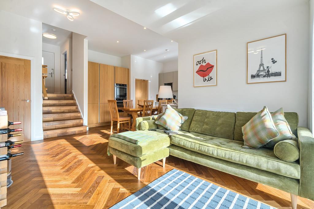 Dining Kitchen and sitting room