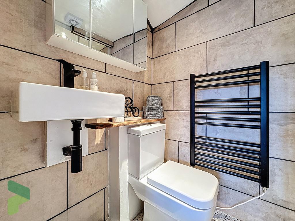 Attic en suite shower room