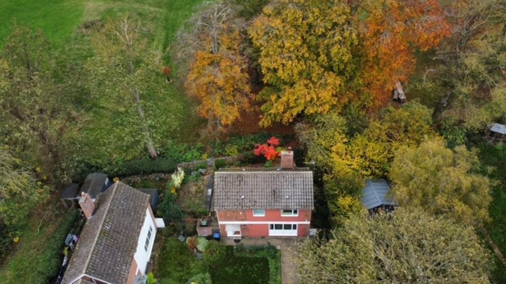 Aerial photo from front elevation