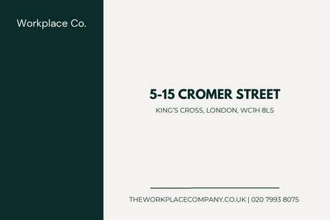 Office to rent, 5-15 Cromer St London WC1H 8LS