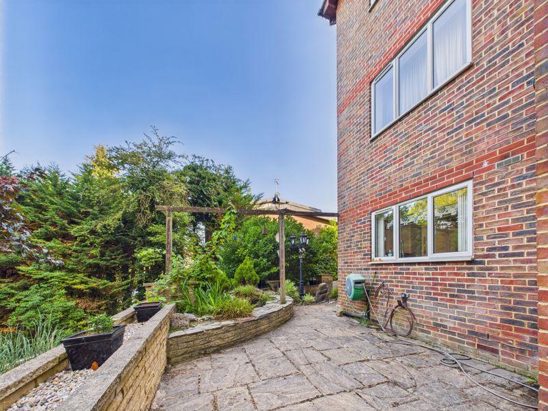 Rear patio