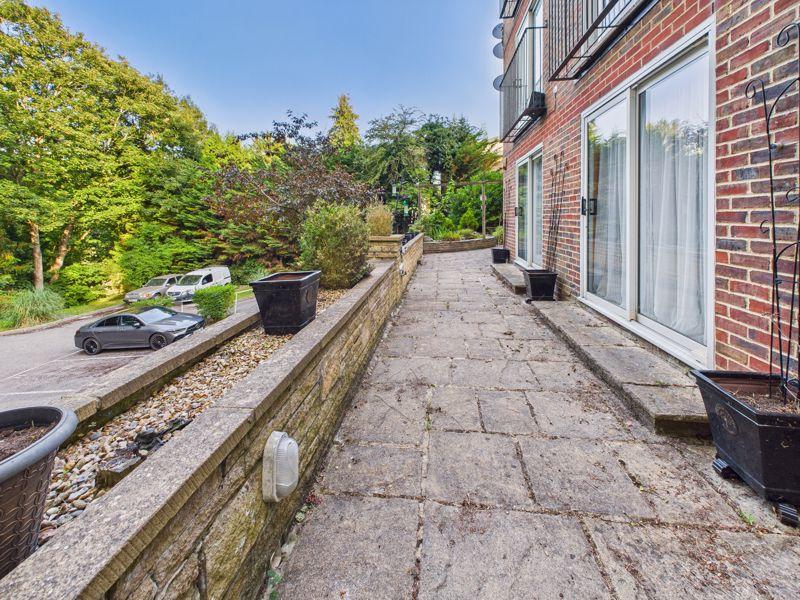 Rear patio