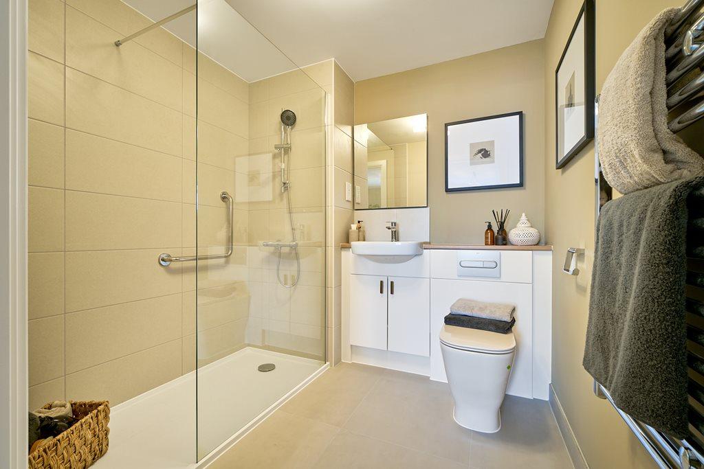 Show home shower room