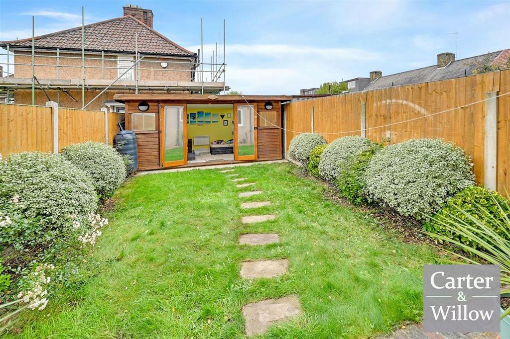 Private rear garden