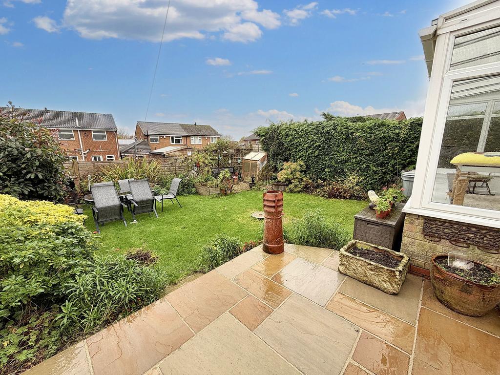 Rear garden
