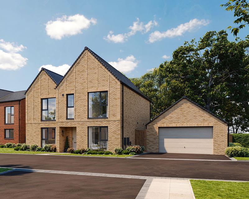Exterior of The Rushfield