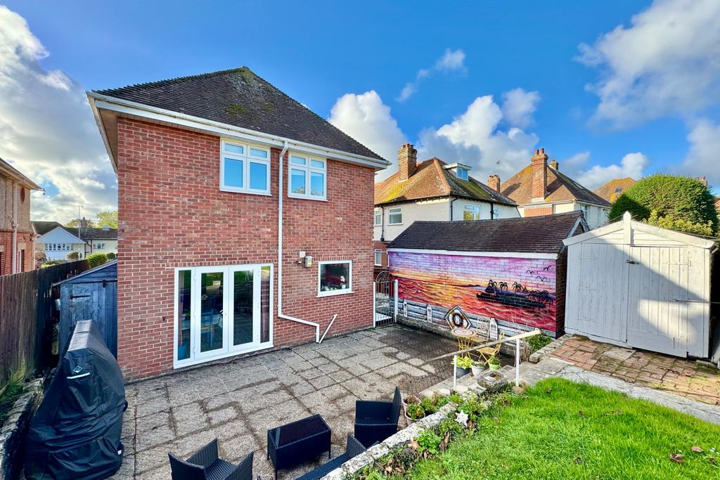Rear of Property