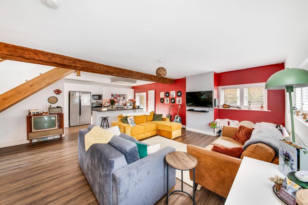 Open plan dining kitchen