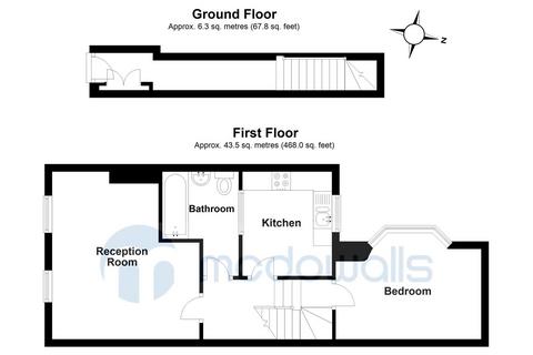 1 bedroom flat to rent, 423a Roman Road, Bow, London
