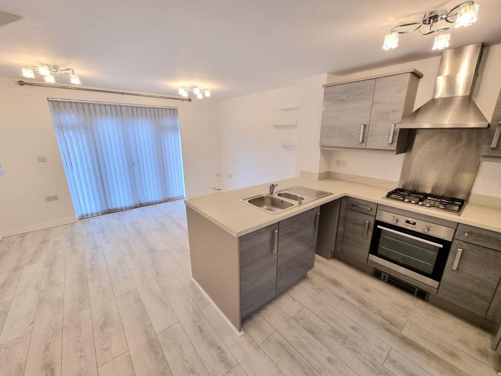 Open plan Kitchen/Lounge