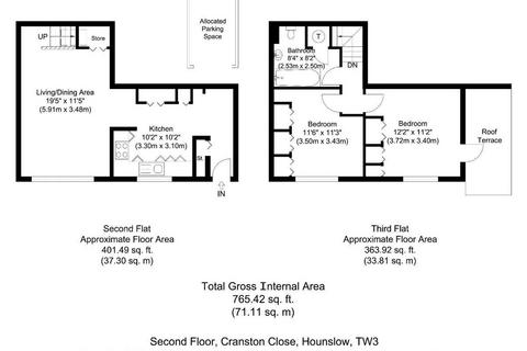 undefined, Cranston Close, Hounslow, TW3 3DQ