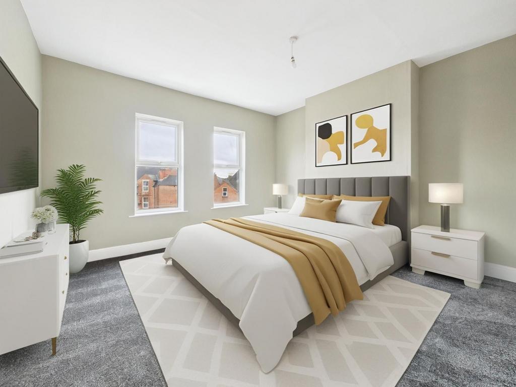 Bedroom Two (Second Floor - Virtually Furnished)