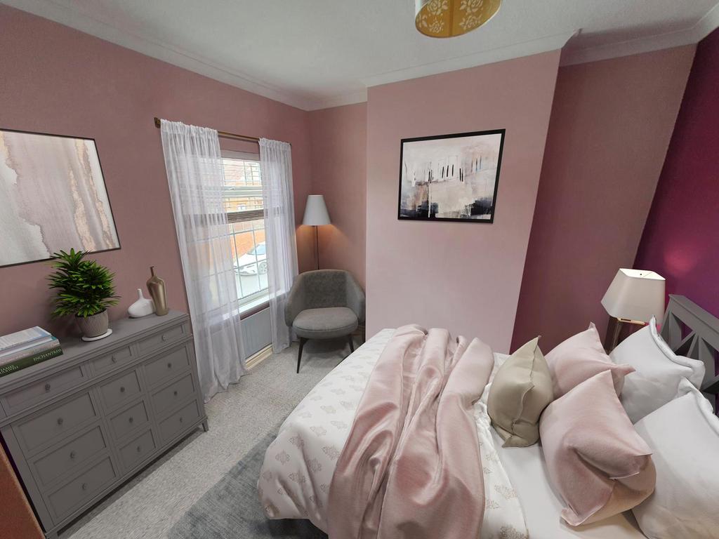 Bedroom Staged