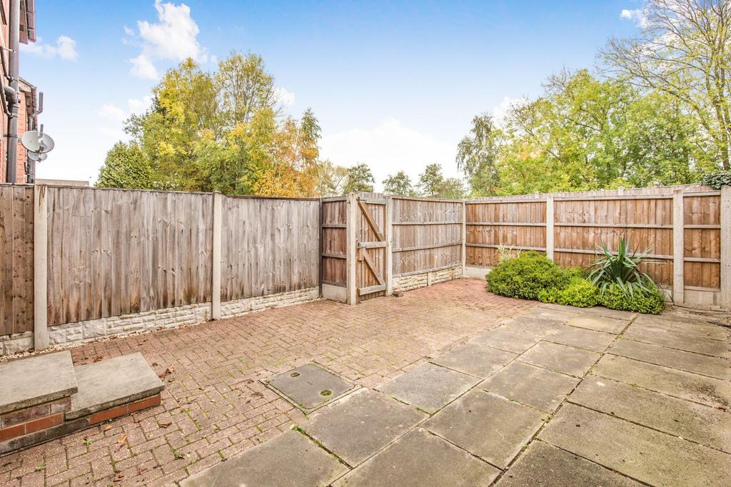 Rear garden