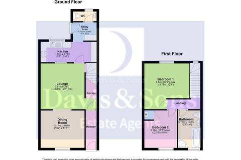 2 bedroom end of terrace house for sale, Risca Road, Rogerstone, Newport. NP10