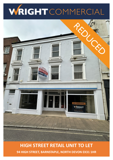 Convenience store to rent, 94 High St Barnstaple EX31 1HR