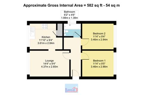 2 bedroom flat for sale, Greyfriars Court, Sadler Road, CV6