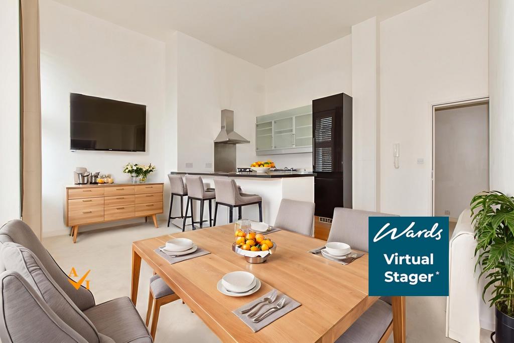 Lounge/ Kitchen (Modern Style)