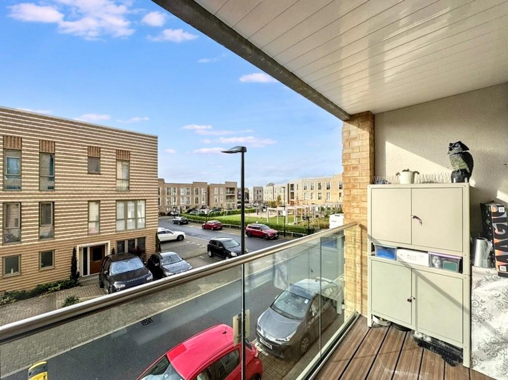 Private balcony area