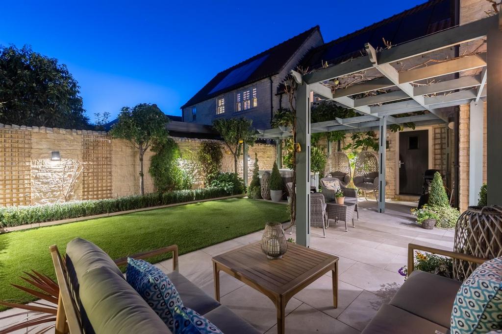Rear Terrace & Garden