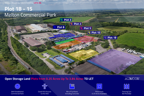 Land to rent, Welby Rd Melton Mowbray LE14 3JL