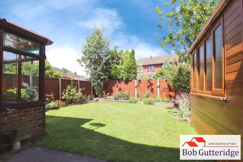 Enclosed rear garden