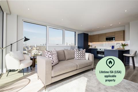 undefined, Plot A1001, One Bedroom Apartment at Neptune Wharf, Grinstead Road, Canal Approach SE8