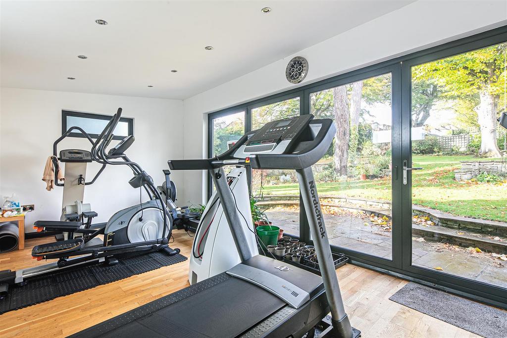 Garden cabin/gym