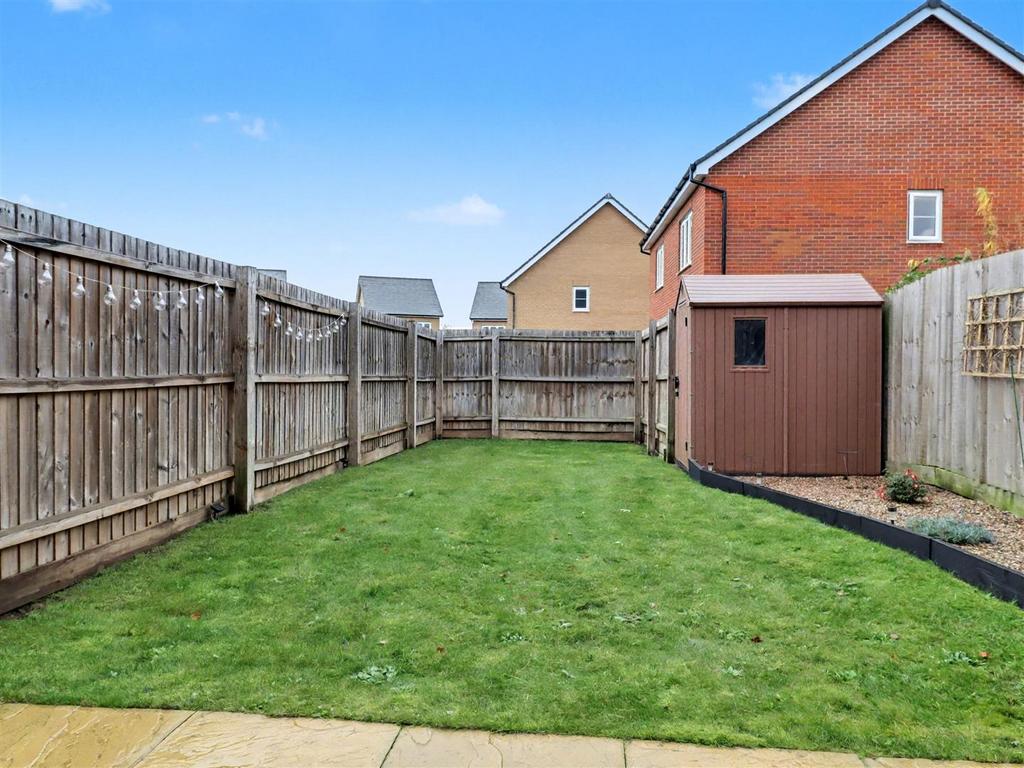 Rear garden