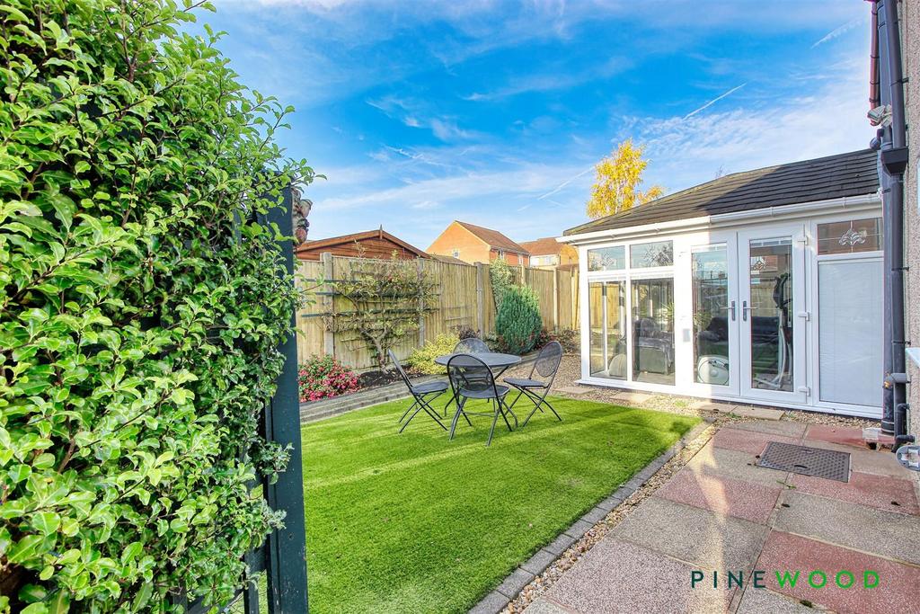 Rear garden