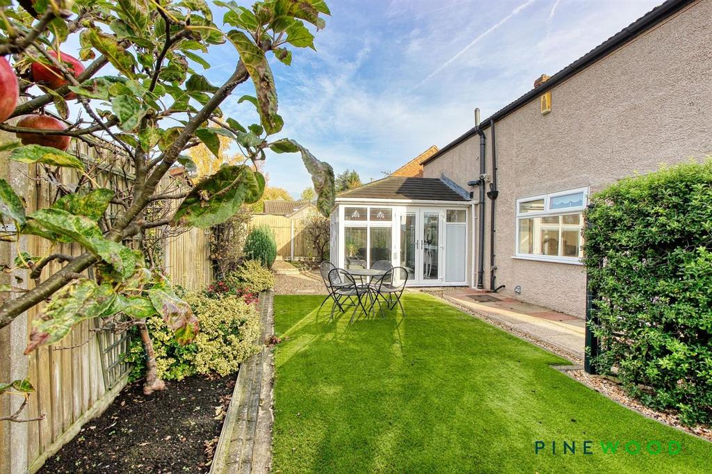 Rear garden