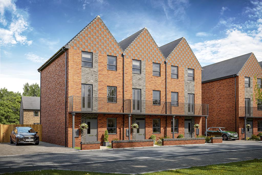 Cannington terrace 3 storey CGI