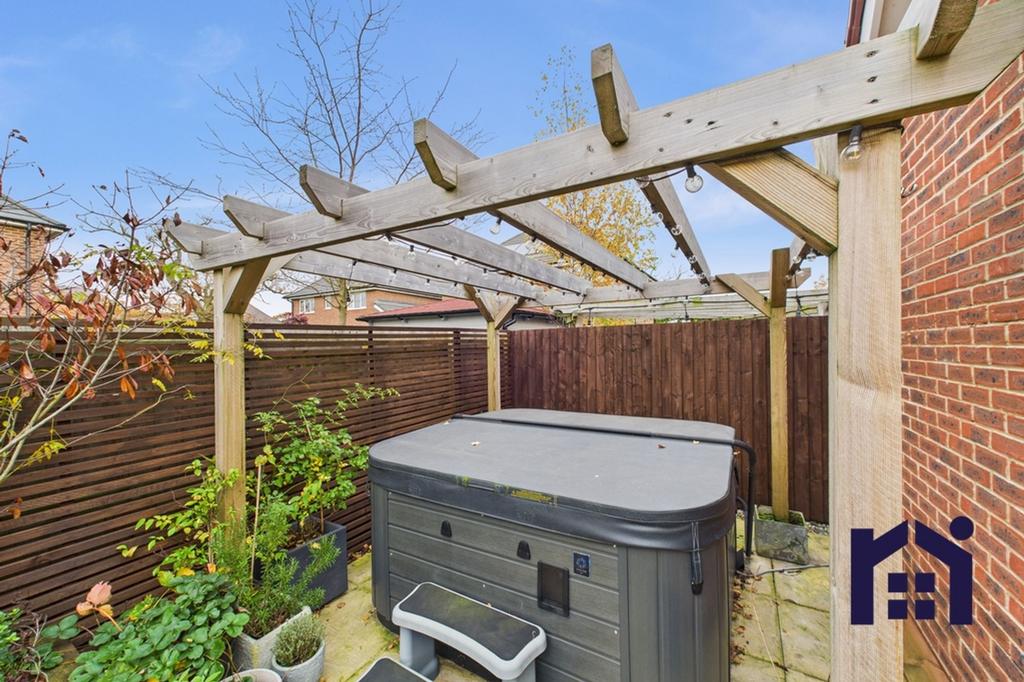Hot tub area