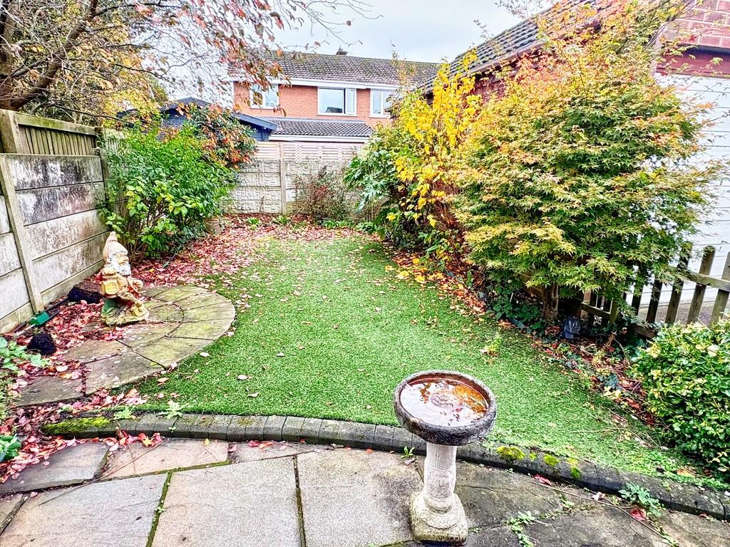 Rear garden