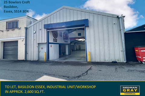 Industrial unit to rent, 25 Bowlers Croft Basildon SS14 3DX