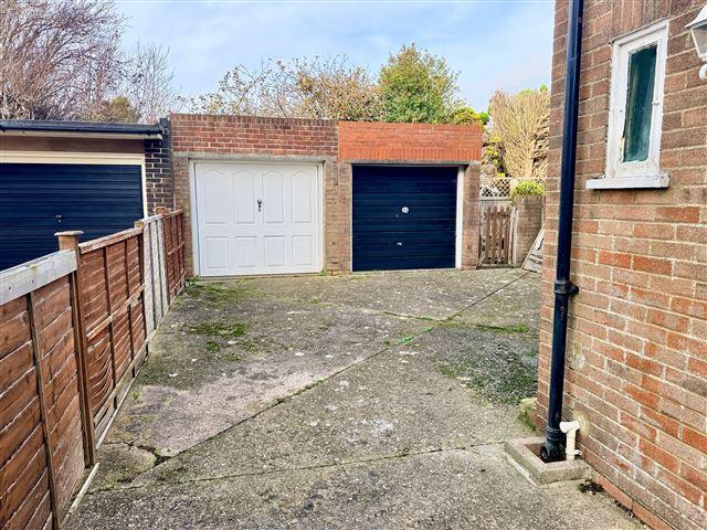 Driveway and garage