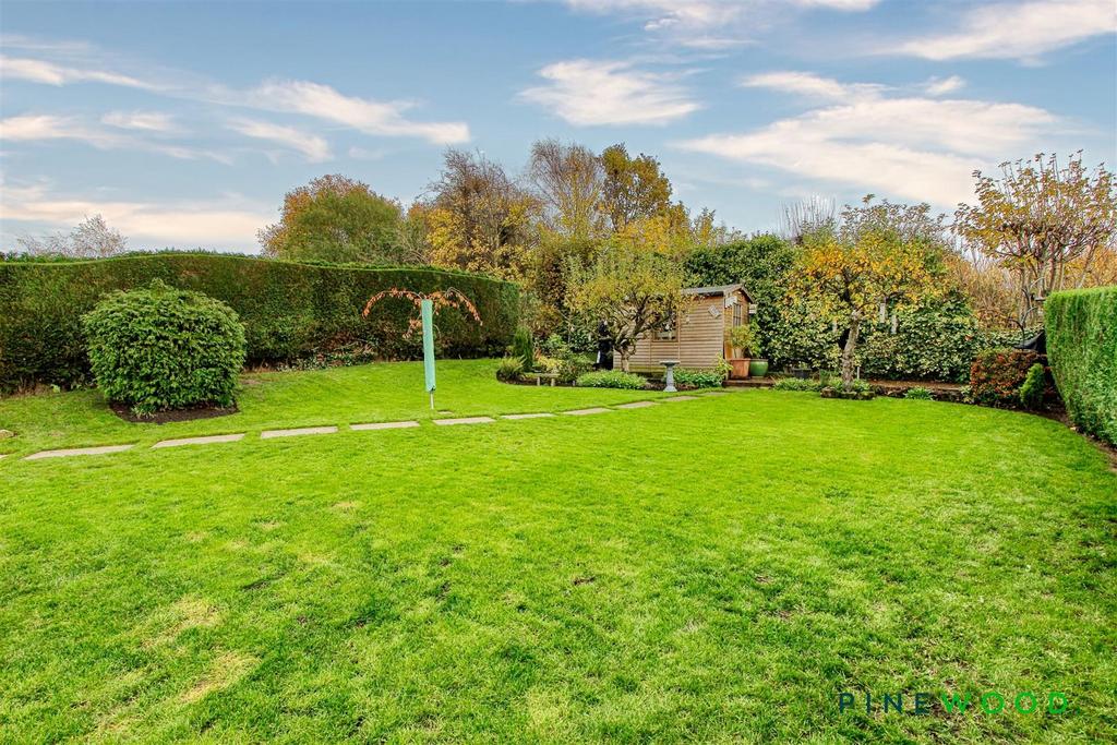 Rear garden