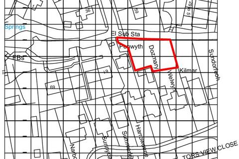 Plot for sale, Tors View Close, Callington, Cornwall
