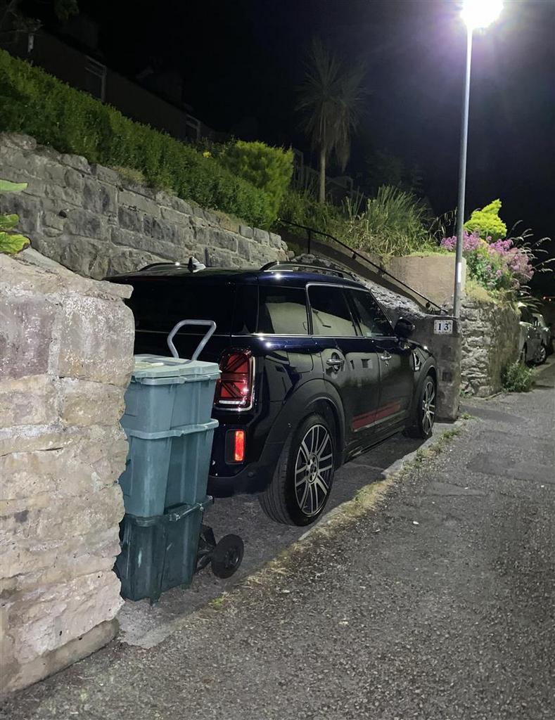Private off road parking space