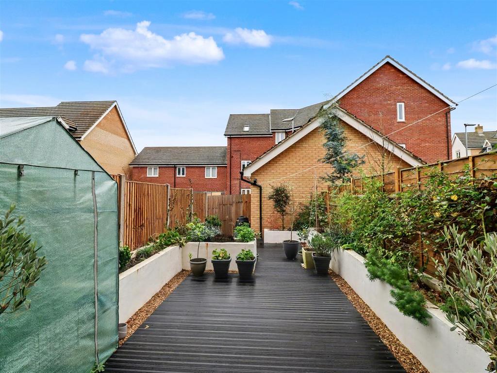 Rear garden