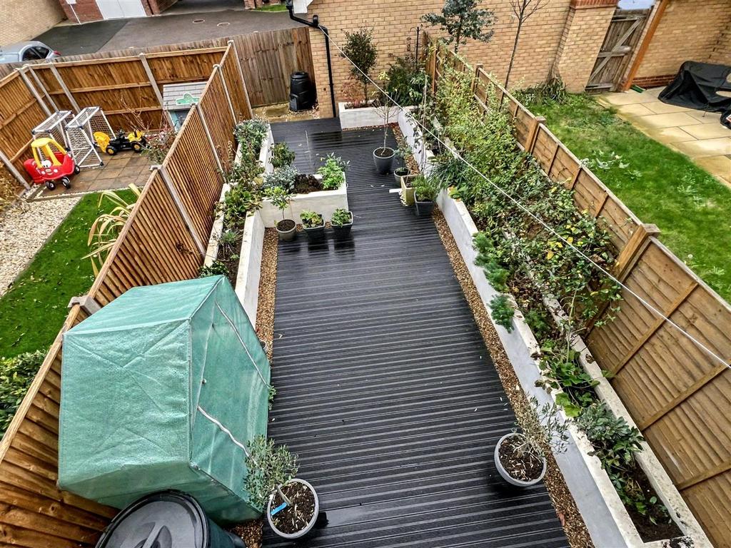 Rear garden