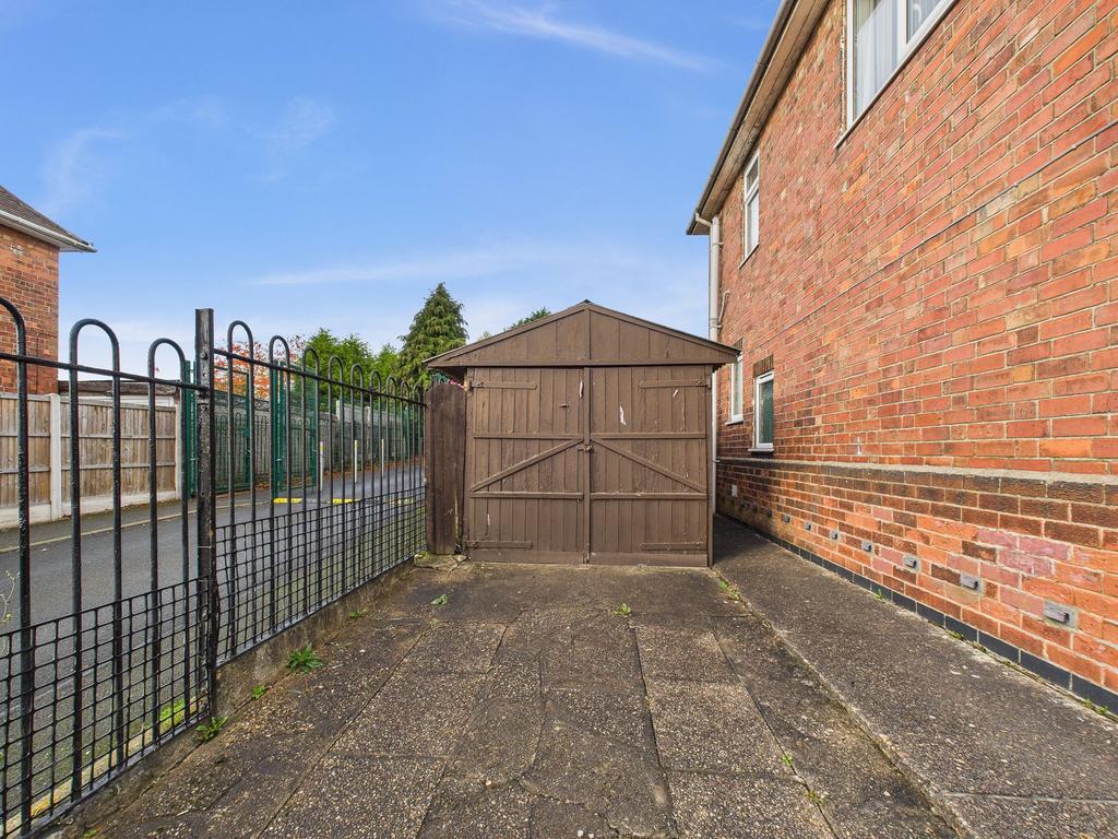 Driveway and Garage