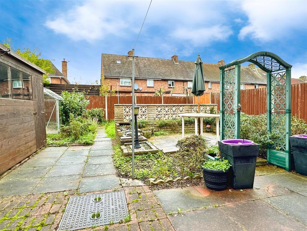 Rear garden