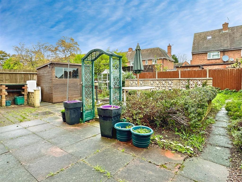 Rear garden