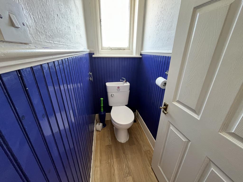 Upstairs loo