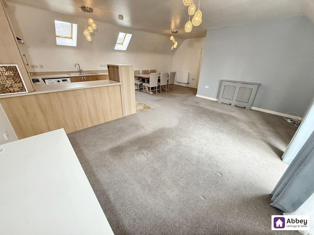 Open Plan Kitchen Living Area