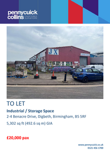 Warehouse to rent, Benacre Dr Birmingham B5 5RF