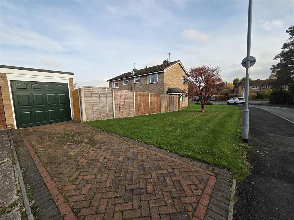 Garage and driveway