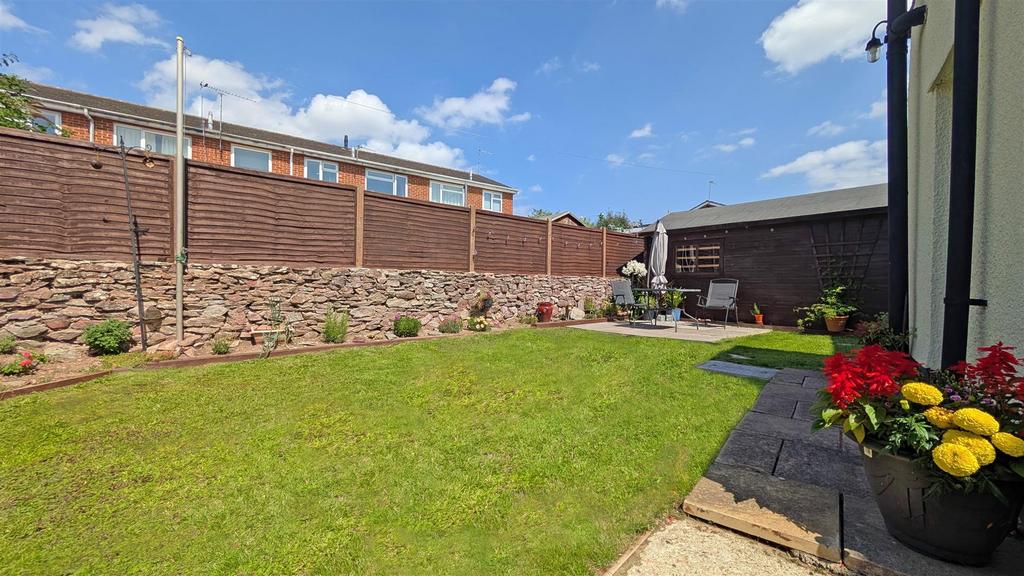Rear garden